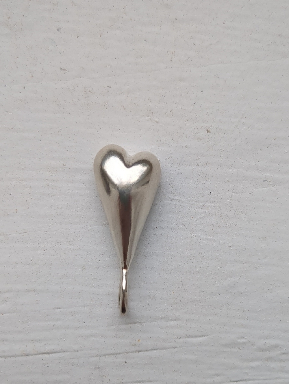 Silver Heart Balloon Charm Real Silver